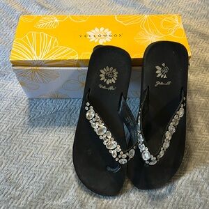 Yellowbox “Doris” Flip Flop Sandals women’s size 7